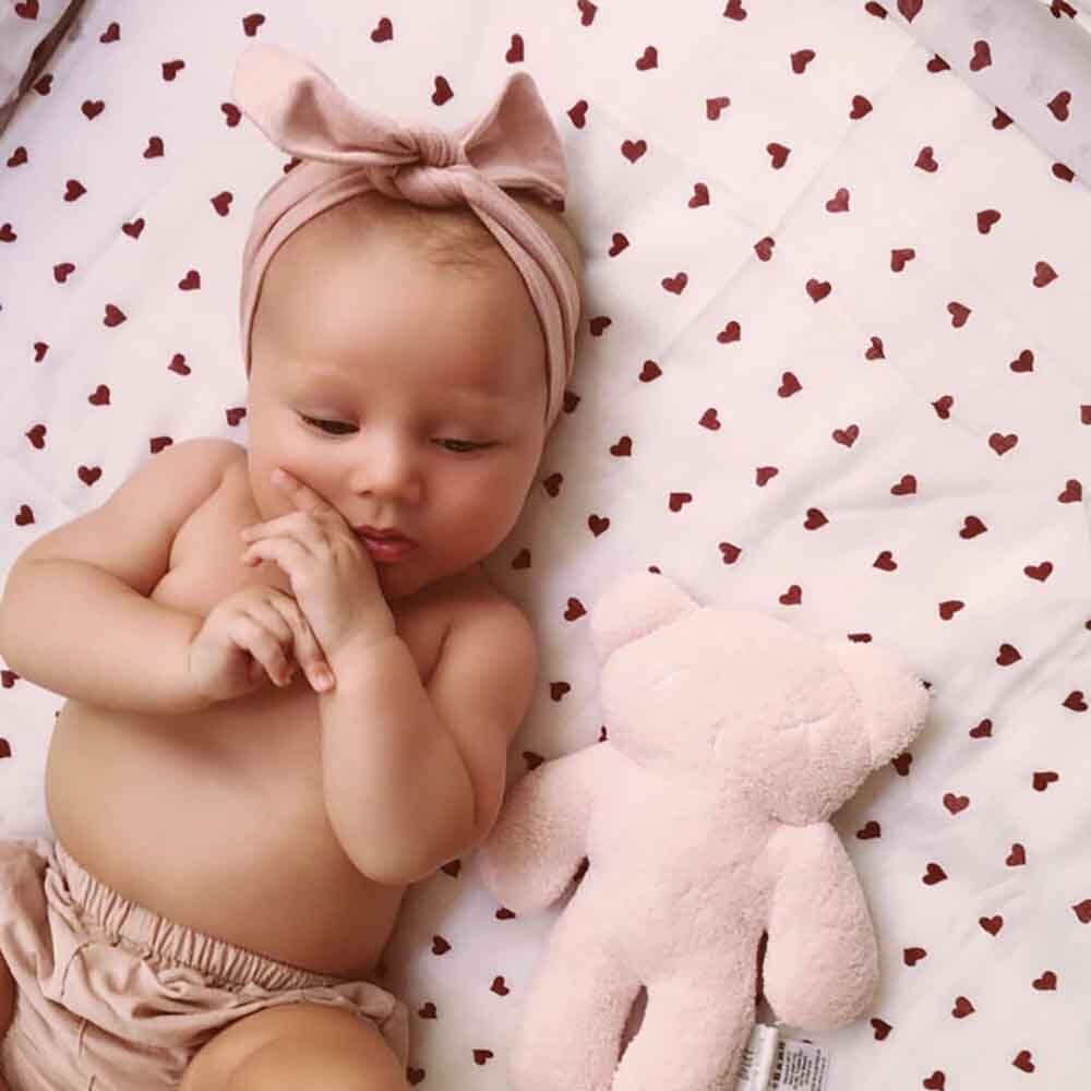 Blush Pink Topknot