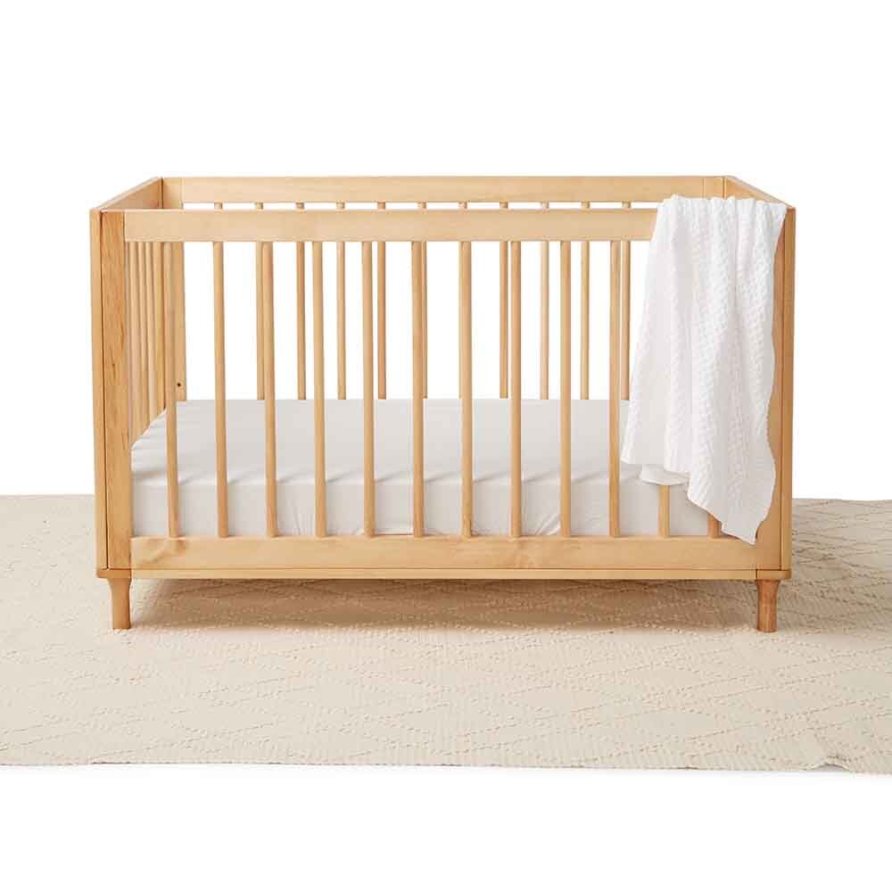 Stone Fitted Cot Sheet