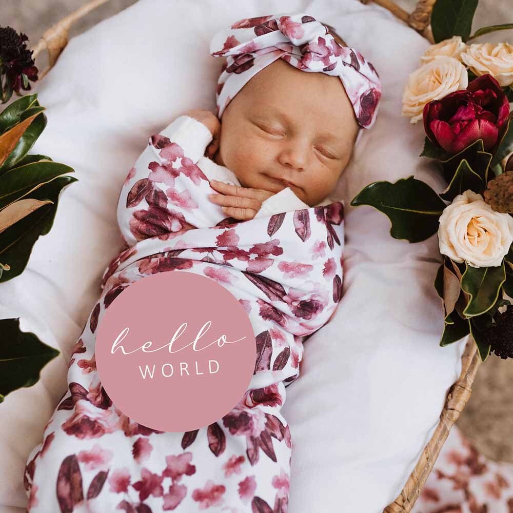 Fleur &amp; Jewel Reversible Milestone Cards