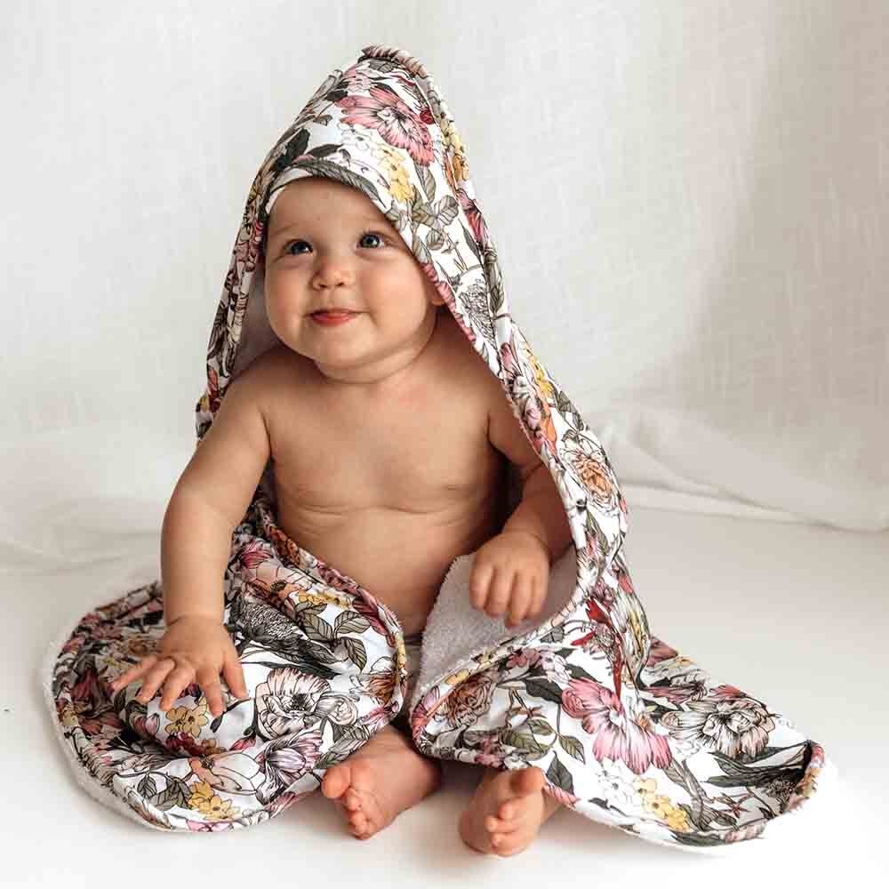 Australiana Organic Hooded Baby Towel