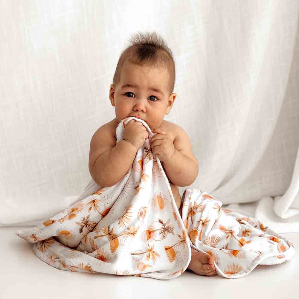 Paradise Organic Hooded Baby Towel