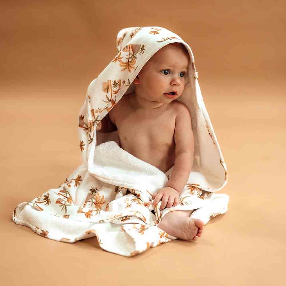 Palm Springs Organic Hooded Towel