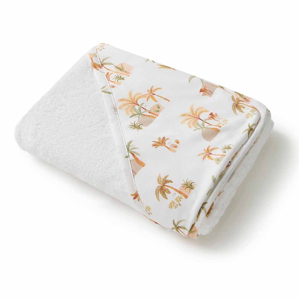 Palm Springs Organic Hooded Towel