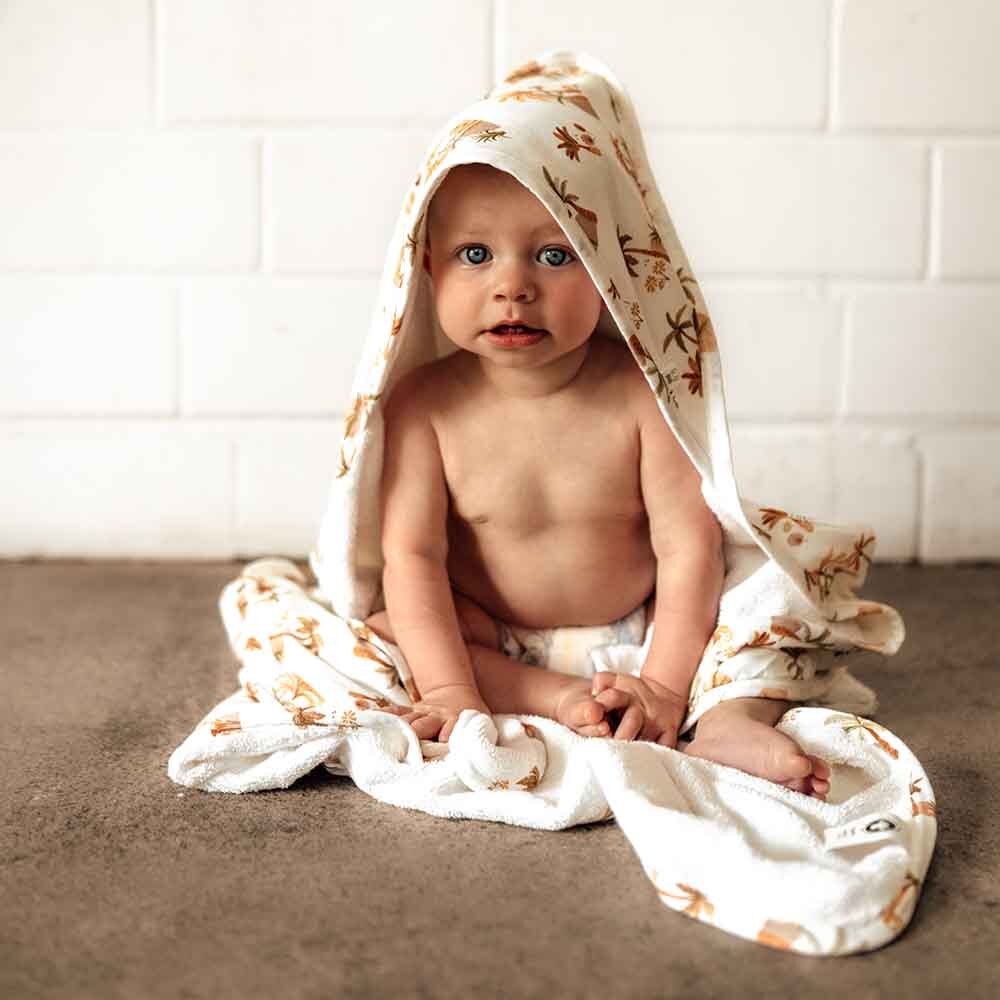 Palm Springs Organic Hooded Towel