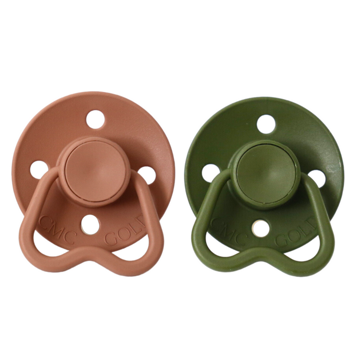 CMC &#39;Hold Me&#39; Dummies Olive + Terracotta