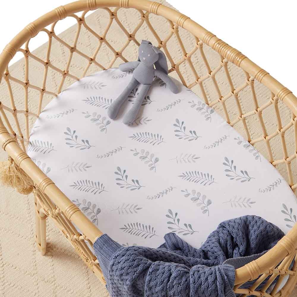 Wild Fern Bassinet Sheet / Change Pad Cover