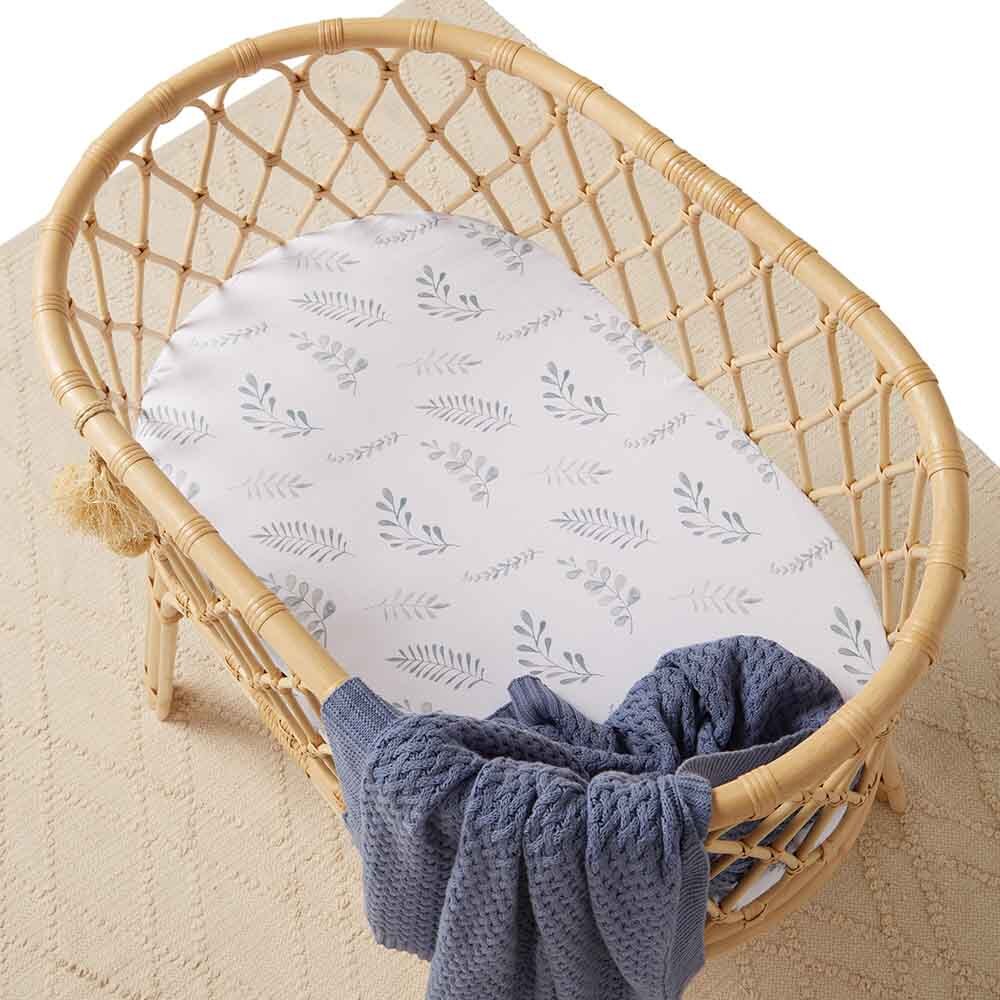 Wild Fern Bassinet Sheet / Change Pad Cover