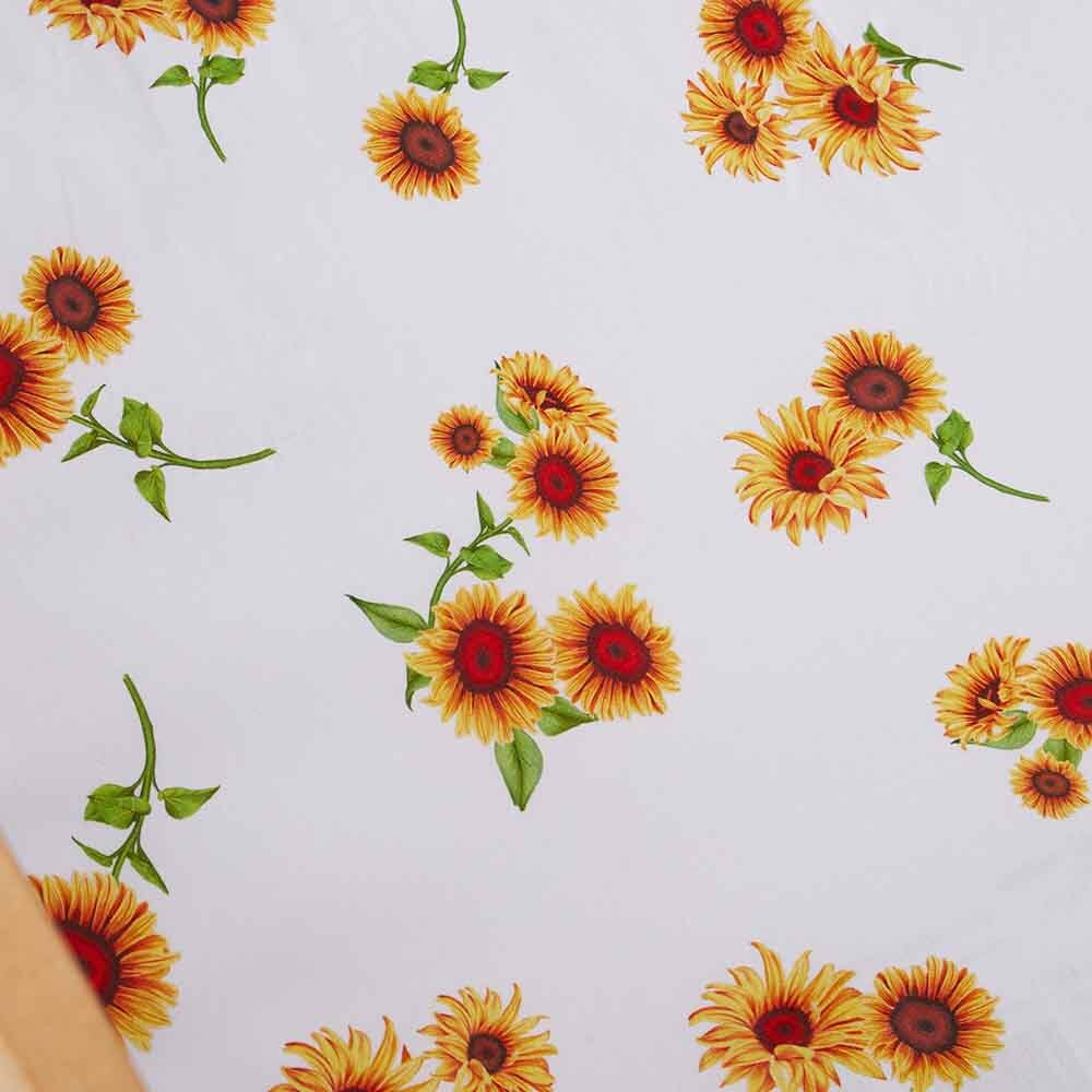 Sunflower Bassinet Sheet / Change Pad Cover