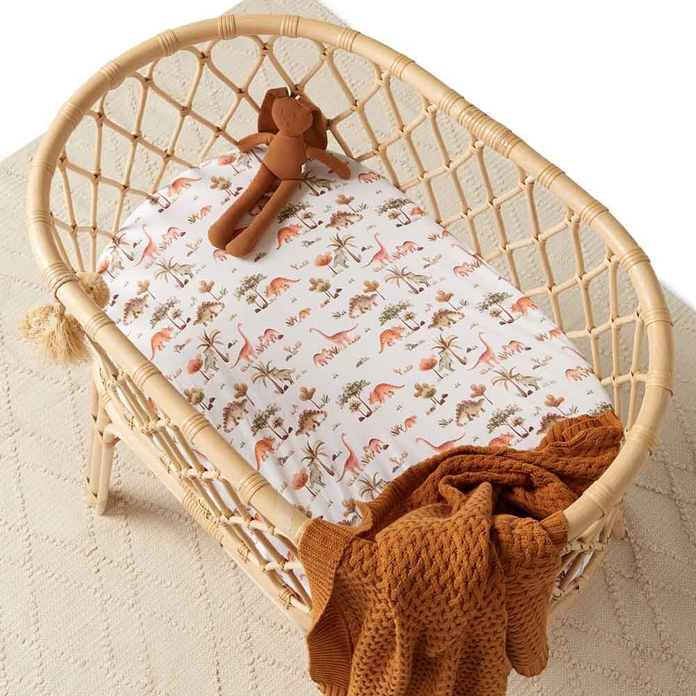 Dino Bassinet Sheet / Change Pad Cover