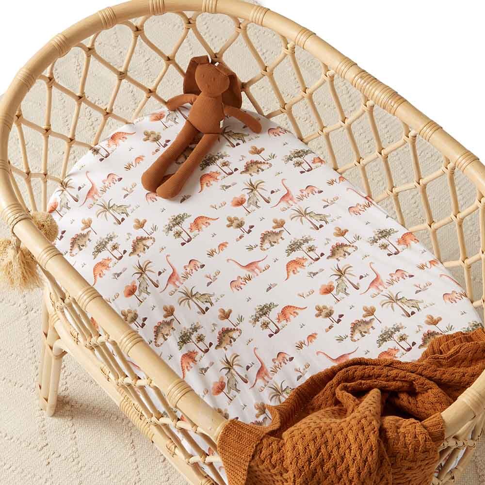 Dino Bassinet Sheet / Change Pad Cover
