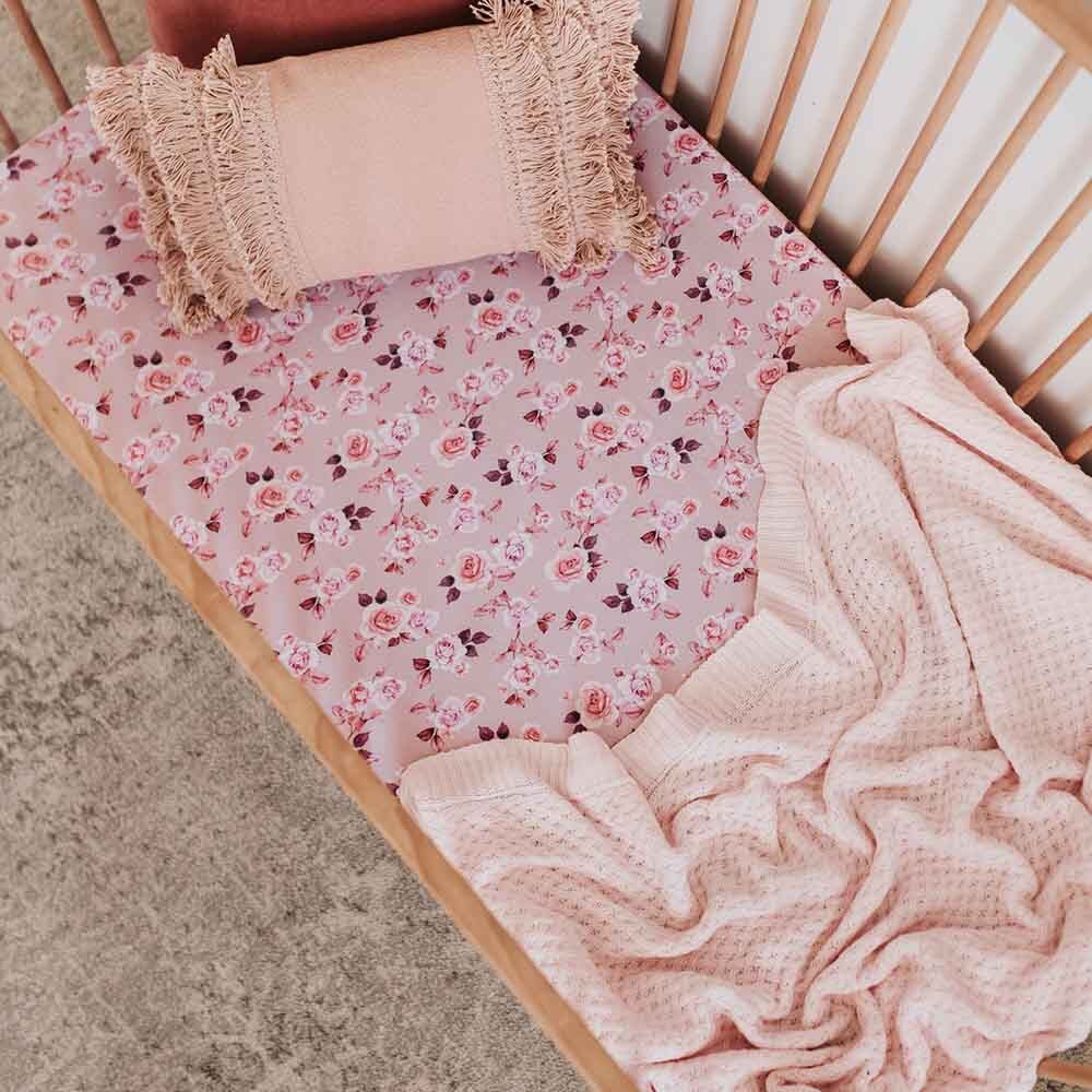 Blossom Fitted Cot Sheet