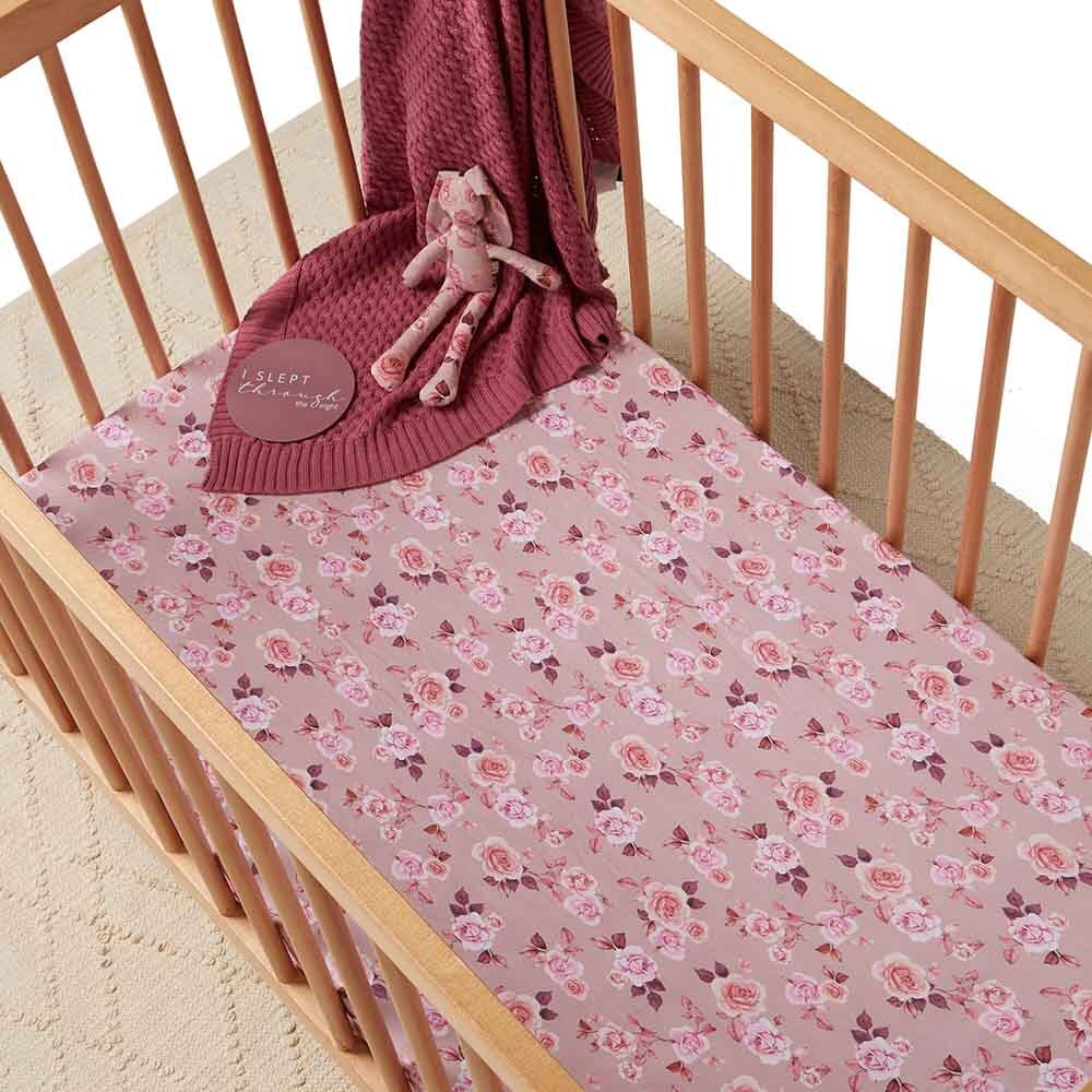 Blossom Fitted Cot Sheet