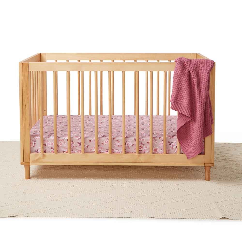 Blossom Fitted Cot Sheet