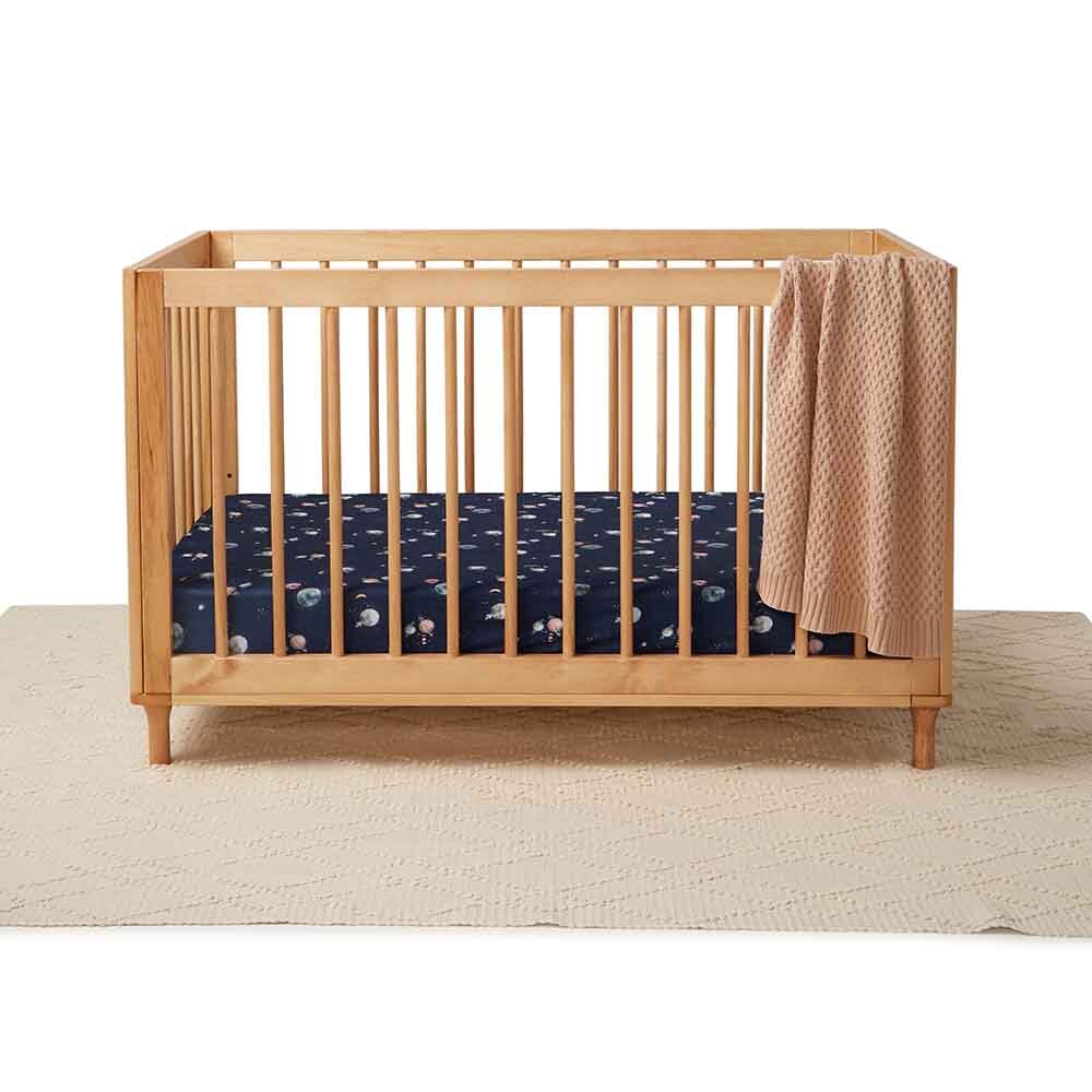 Milky Way Fitted Cot Sheet