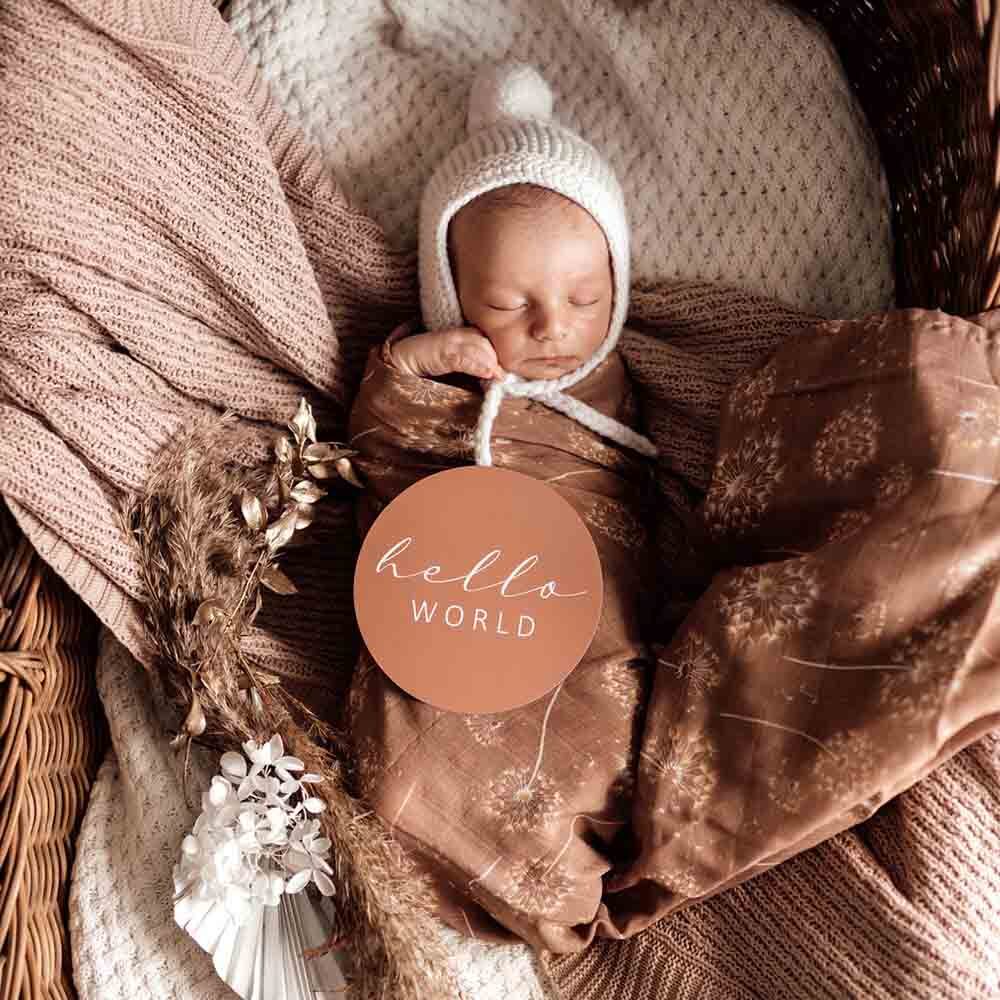 Dandelion Organic Muslin Wrap
