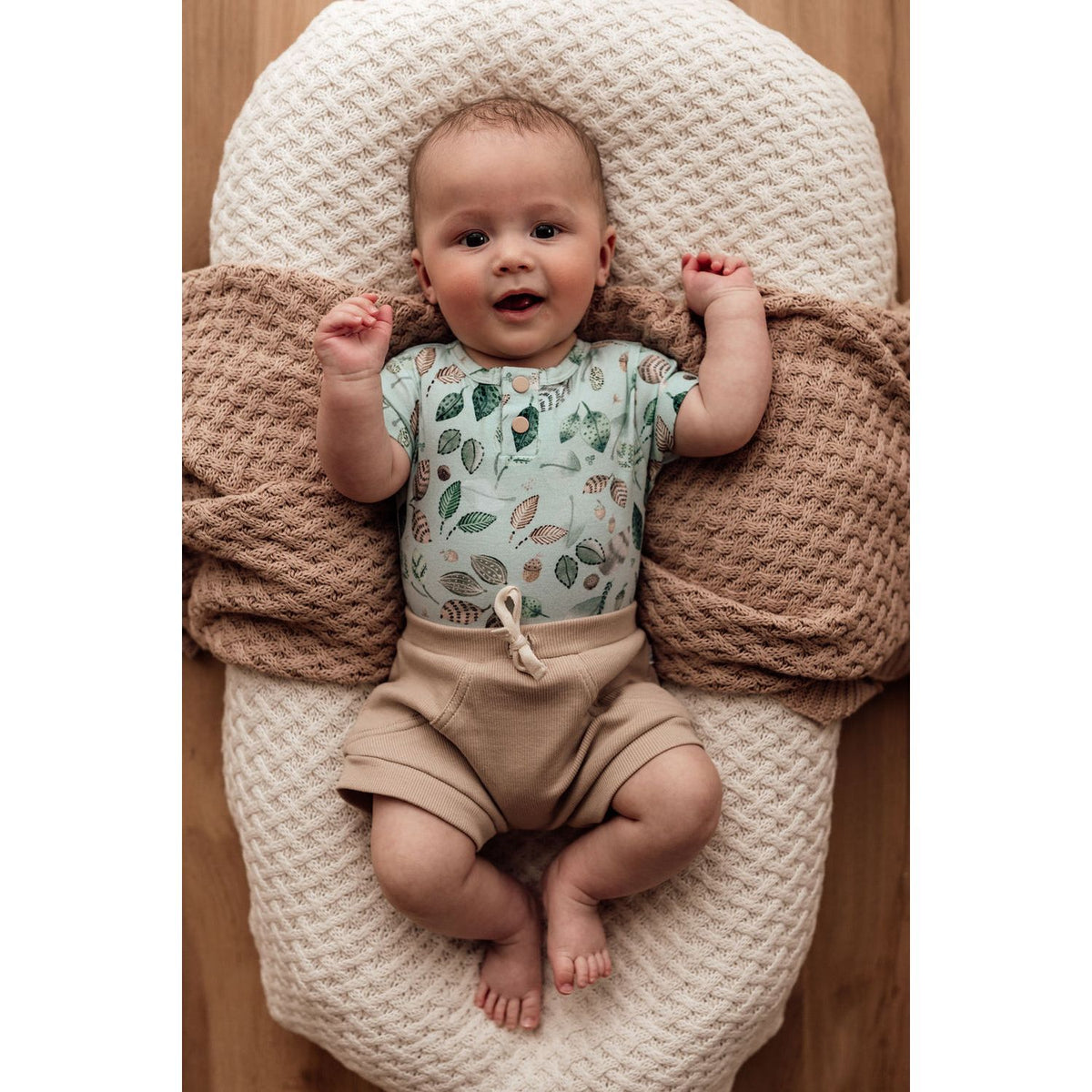 Daintree Short Sleeve Organic Bodysuit