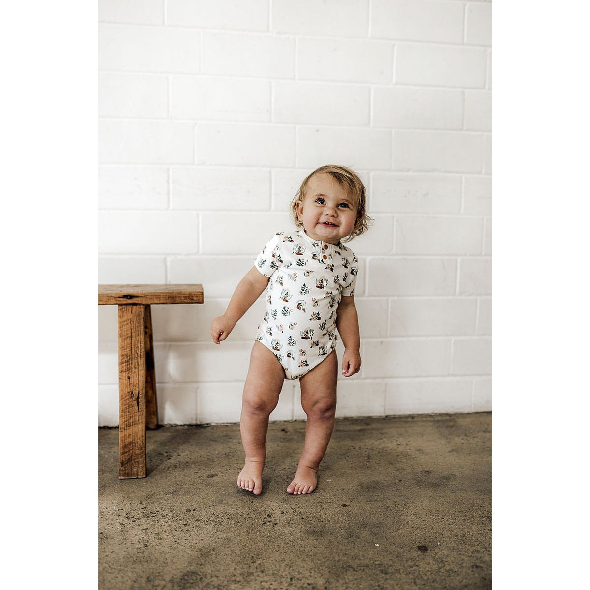 Arizona Short Sleeve Organic Bodysuit