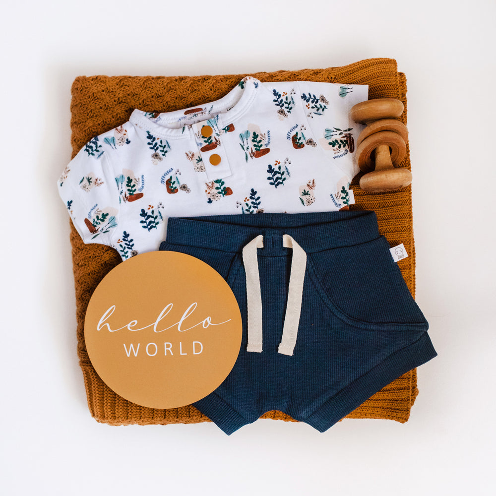 Arizona Short Sleeve Organic Bodysuit