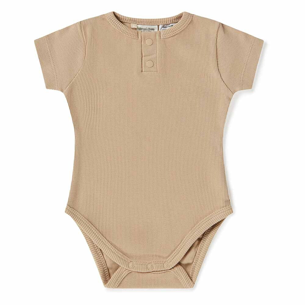 Pebble Short Sleeve Organic Bodysuit