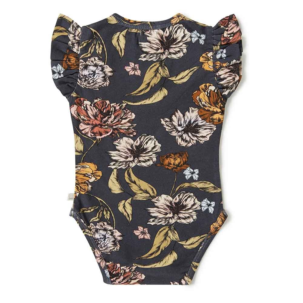 Belle Short Sleeve Organic Bodysuit