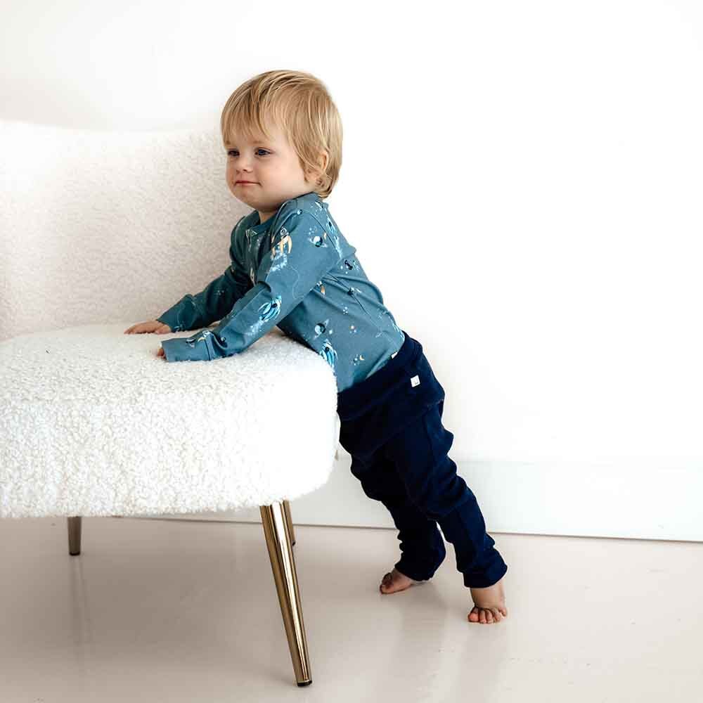 Rocket Long Sleeve Organic Bodysuit
