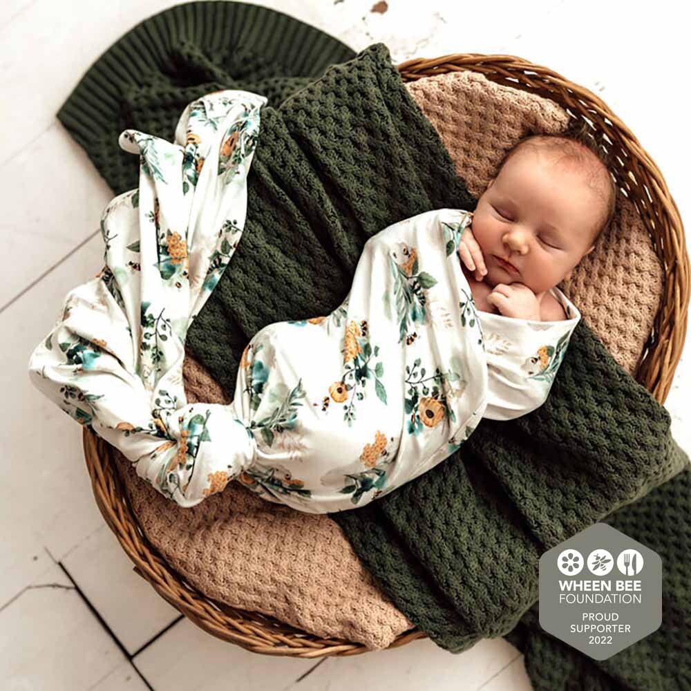 Garden Bee Organic Jersey Wrap