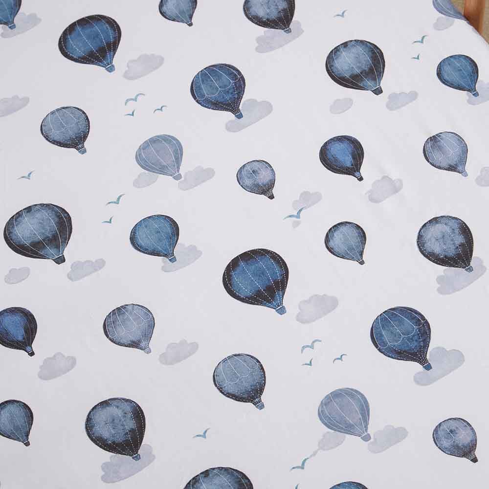 Cloud Chaser Fitted Cot Sheet
