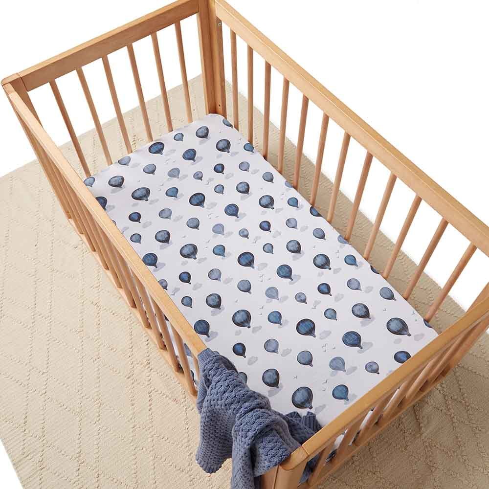 Cloud Chaser Fitted Cot Sheet