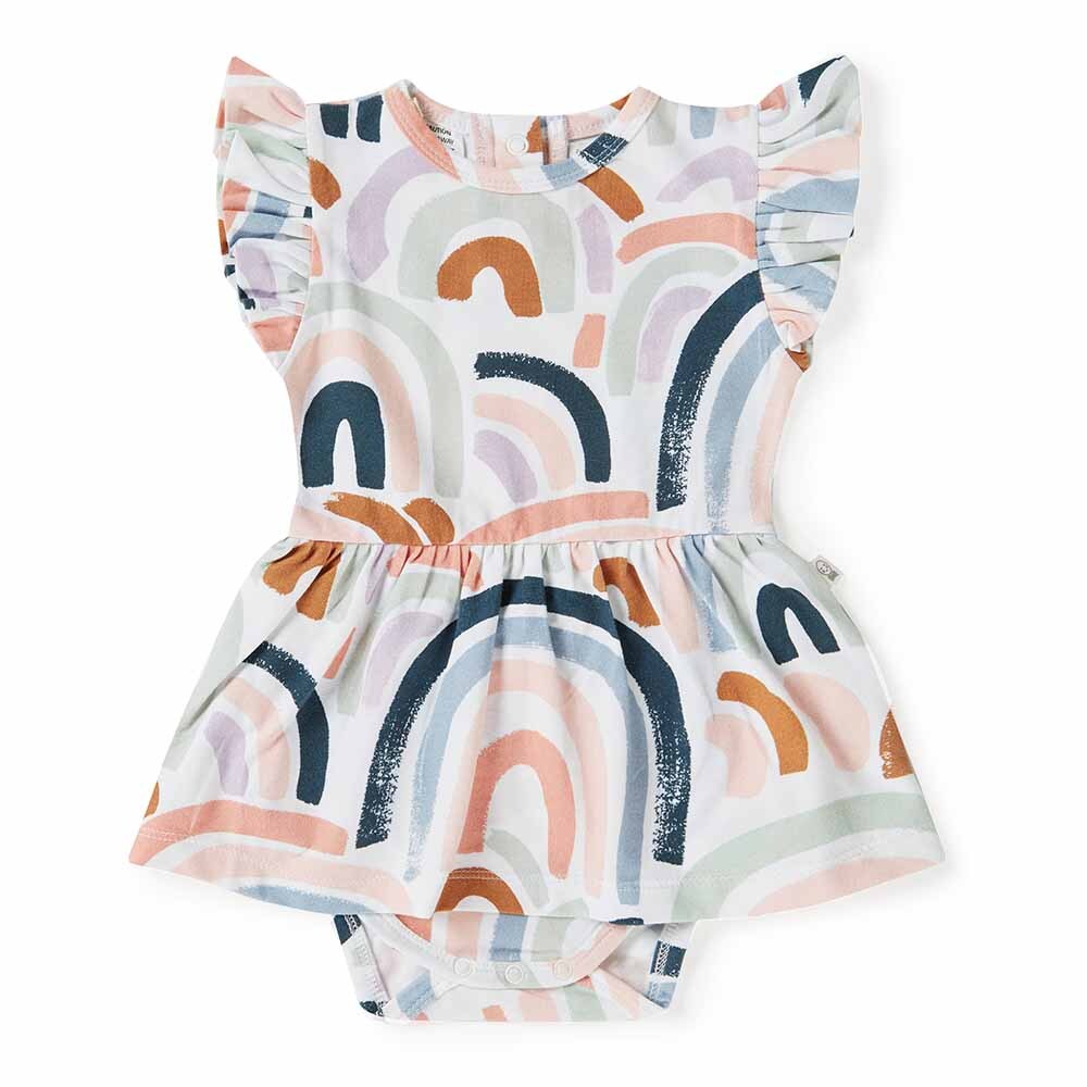 Rainbow Baby Organic Baby Dress