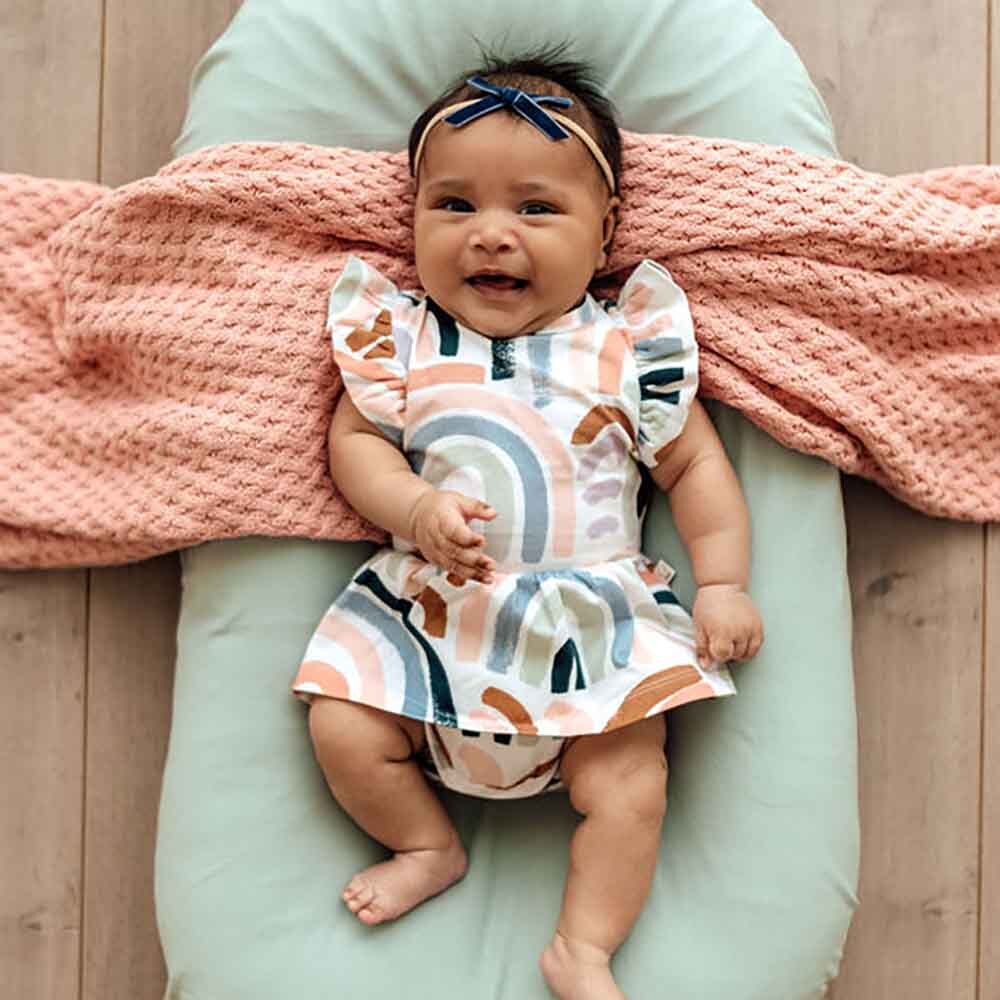 Rainbow Baby Organic Baby Dress