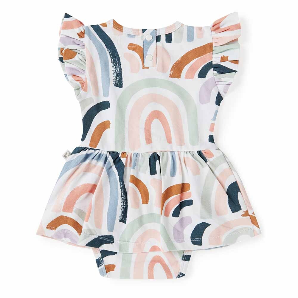 Rainbow Baby Organic Baby Dress