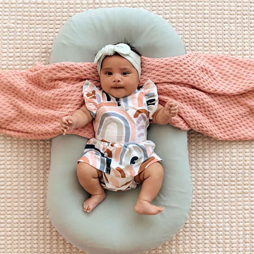 Rainbow Baby Organic Baby Dress