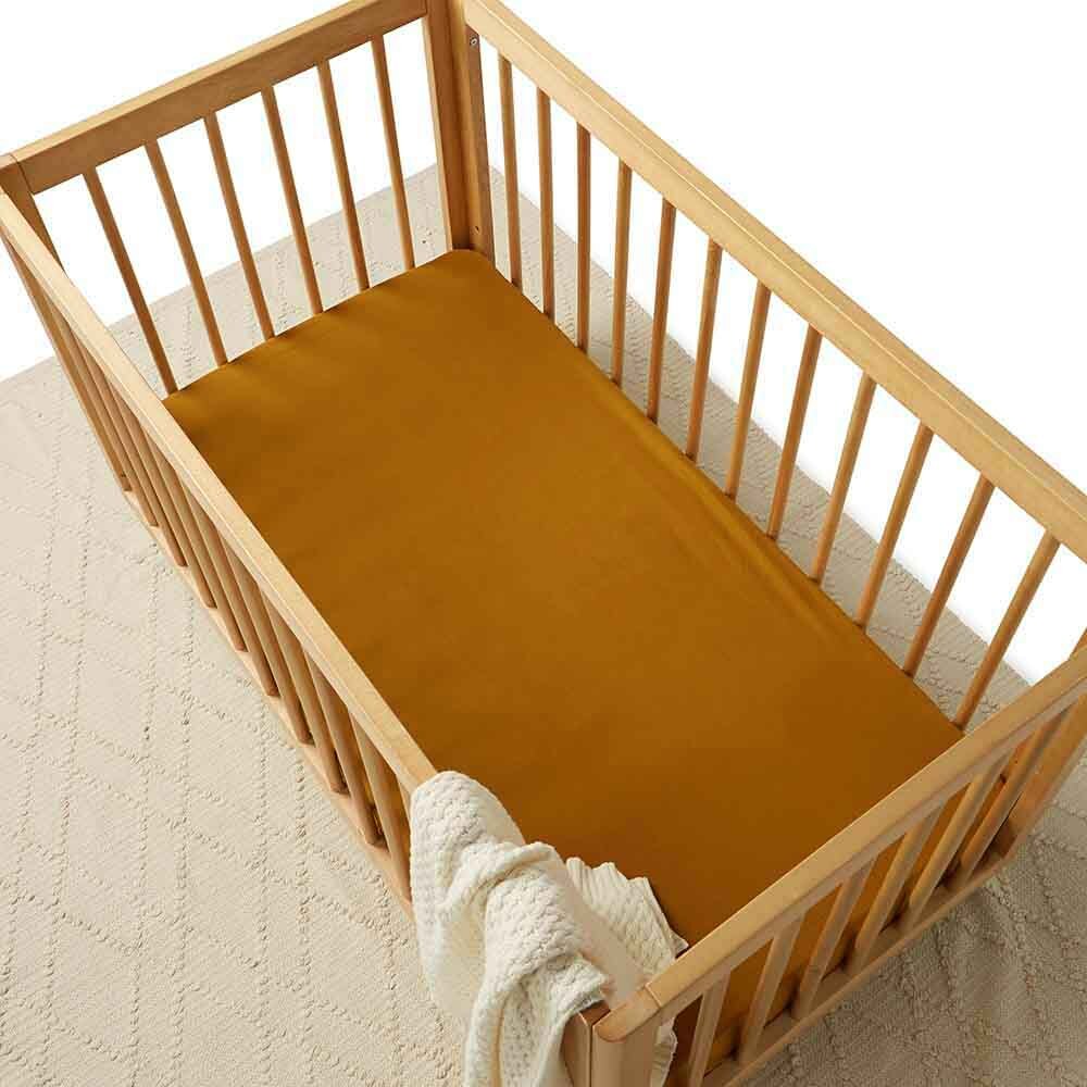 Bronze Fitted Cot Sheet