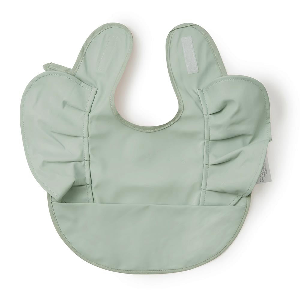 Sage Frill Snuggle Bib