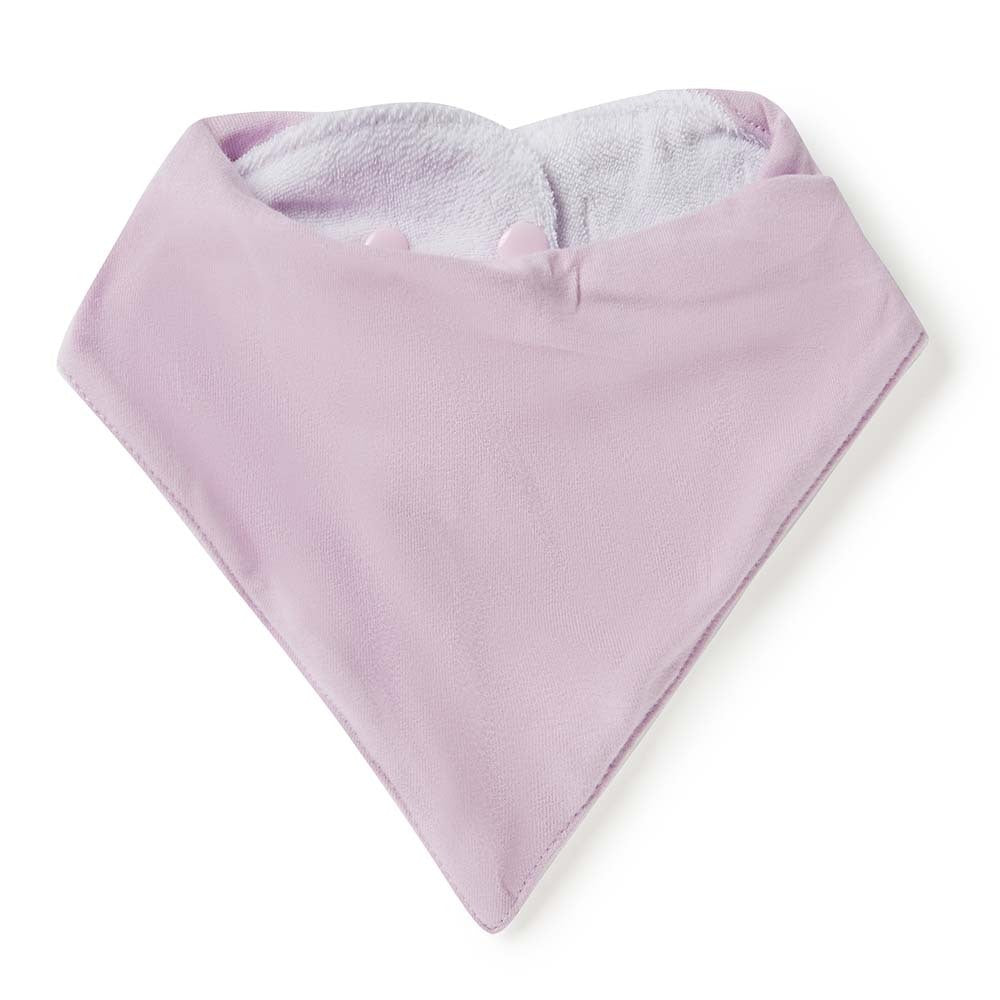 Lilac Dribble Bib