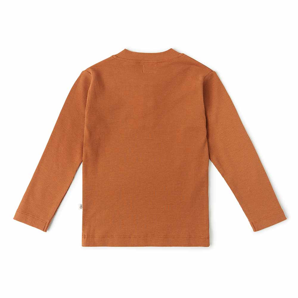 Biscuit Organic Henley Top