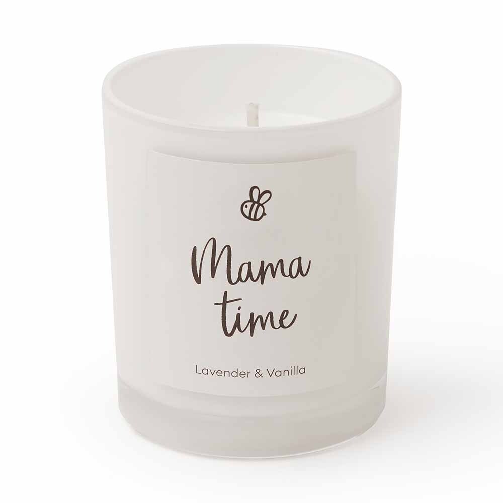 Natural Soy Candle Lavender &amp; Vanilla - Mama Time