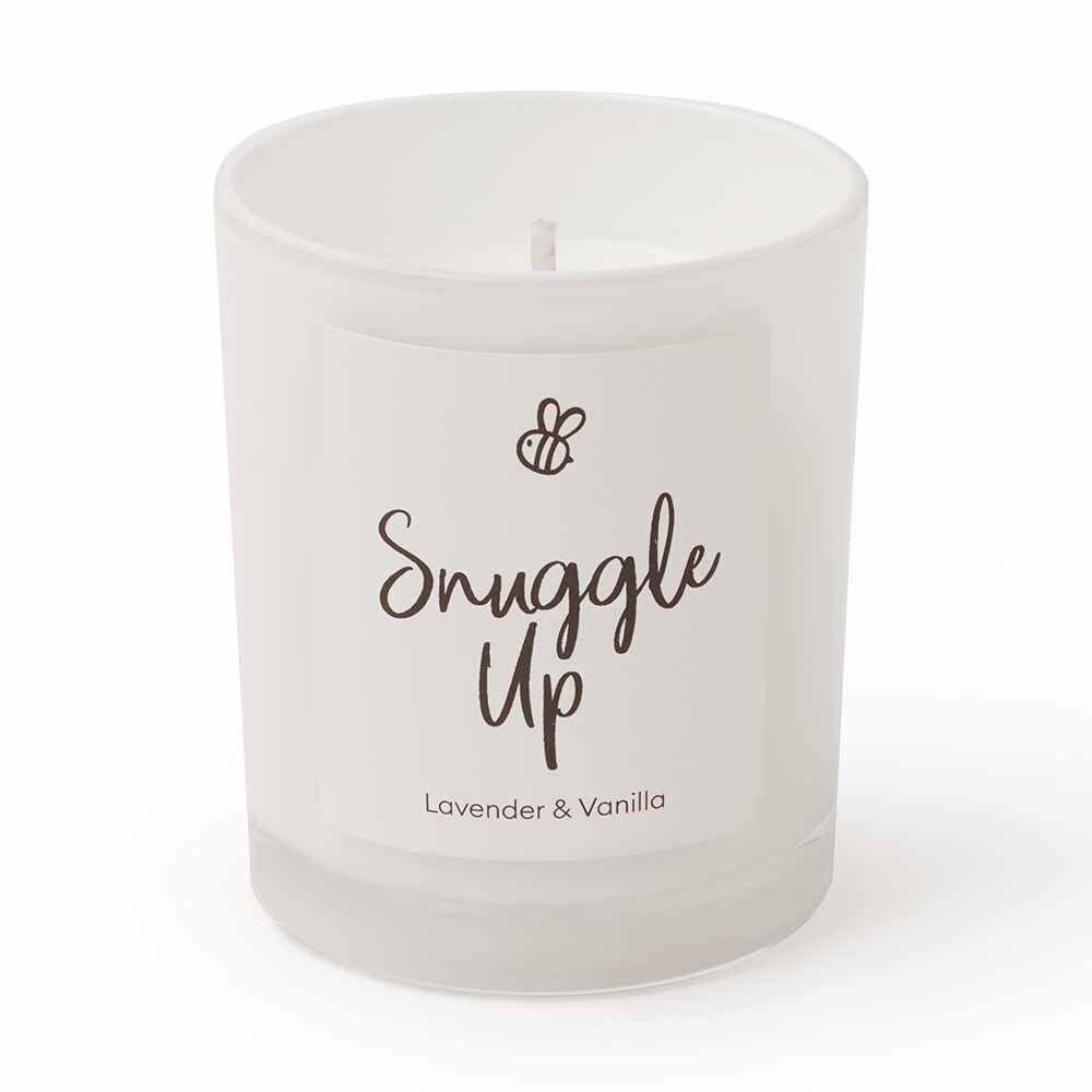 Natural Soy Candle Lavender &amp; Vanilla - Snuggle Up