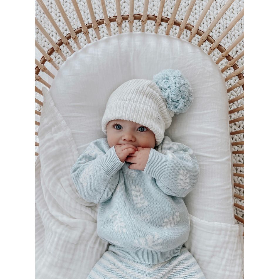 BEANIE | MILK/CLOUD