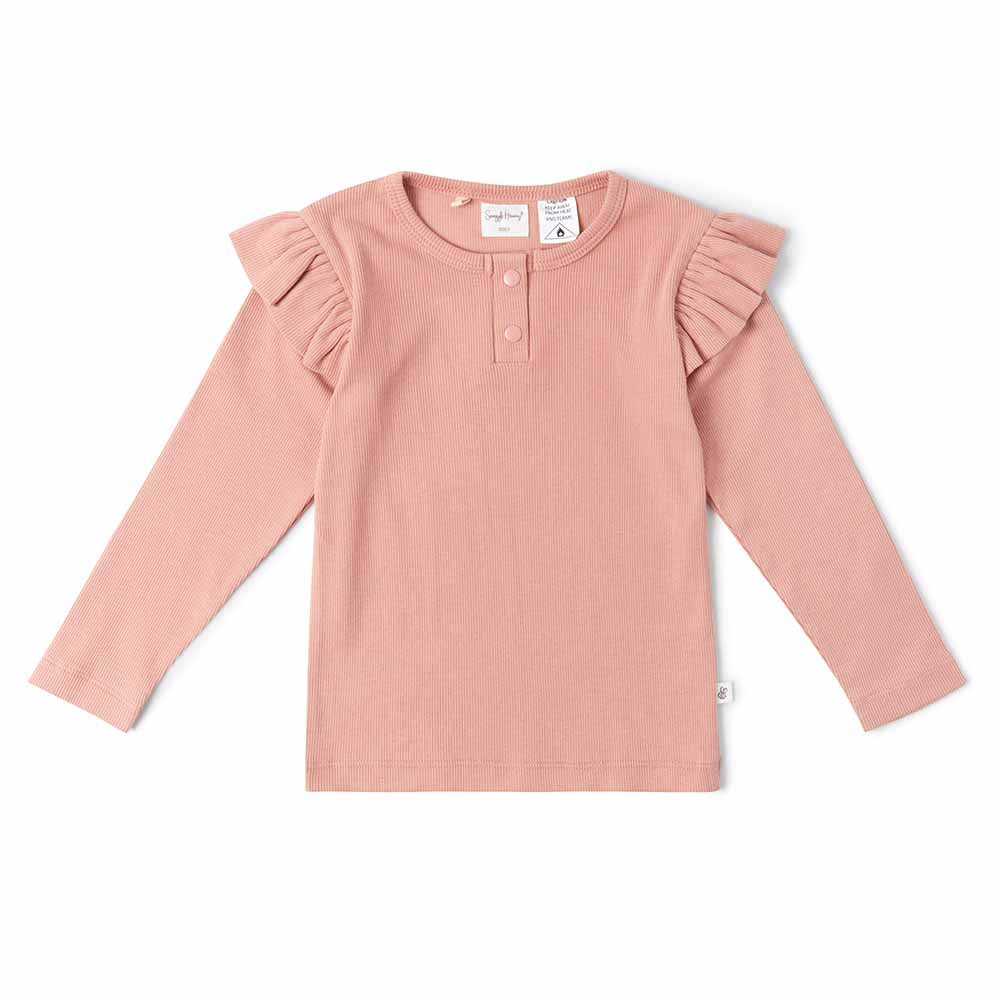 Rose Organic Henley Top