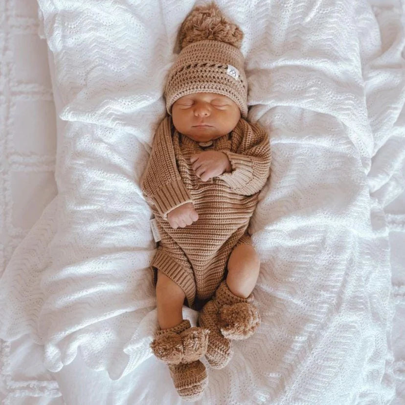 Textured Knit Bodysuit - Coco