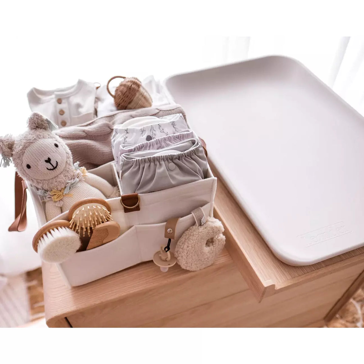 Wooden Baby Brush Set