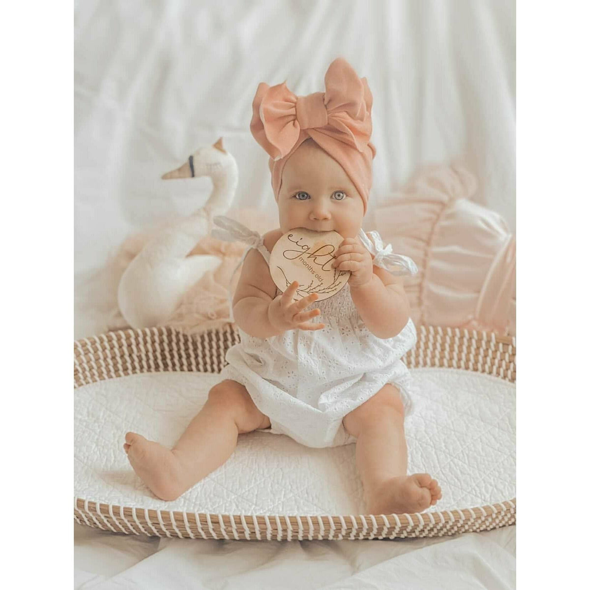 Penny Bow Turban Bella Evaline Baby Boutique