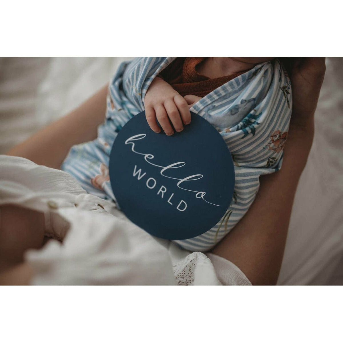 Whale | Snuggle Swaddle &amp; Beanie Set