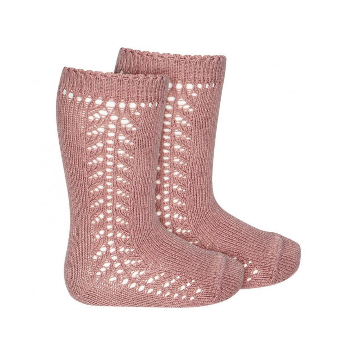 Ćondor Side Openwork Lace Knee High