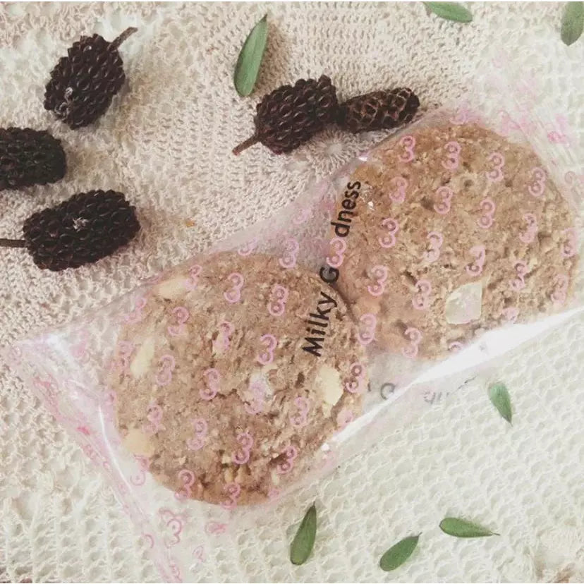 White Chocolate Chip &amp; Macadamia Lactation Cookies