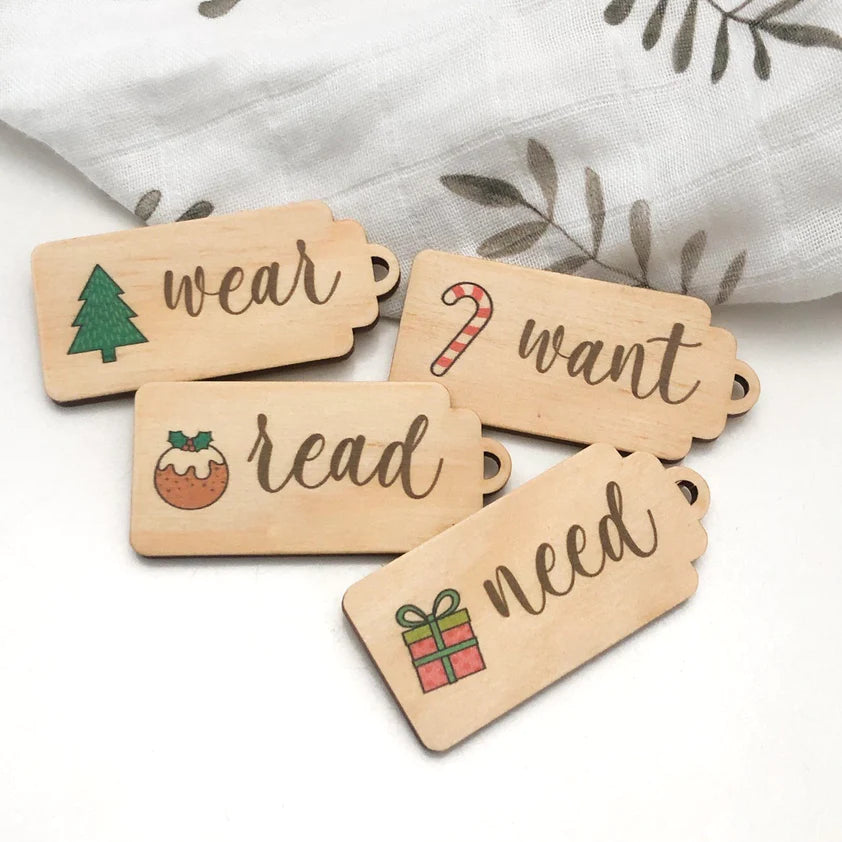 Simplicity Gift Tags - Colour Christmas
