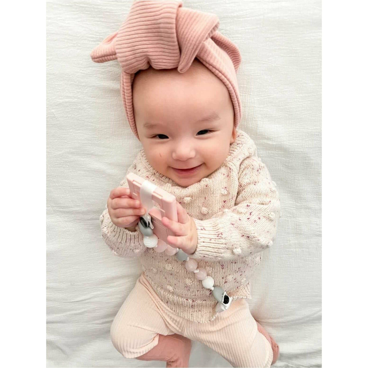 Ribbed Top Knot