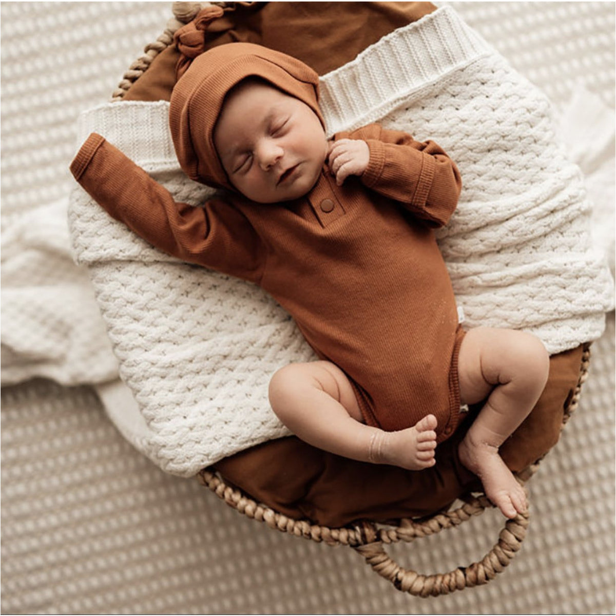 Biscuit Bodysuit Organic Baby Clothing