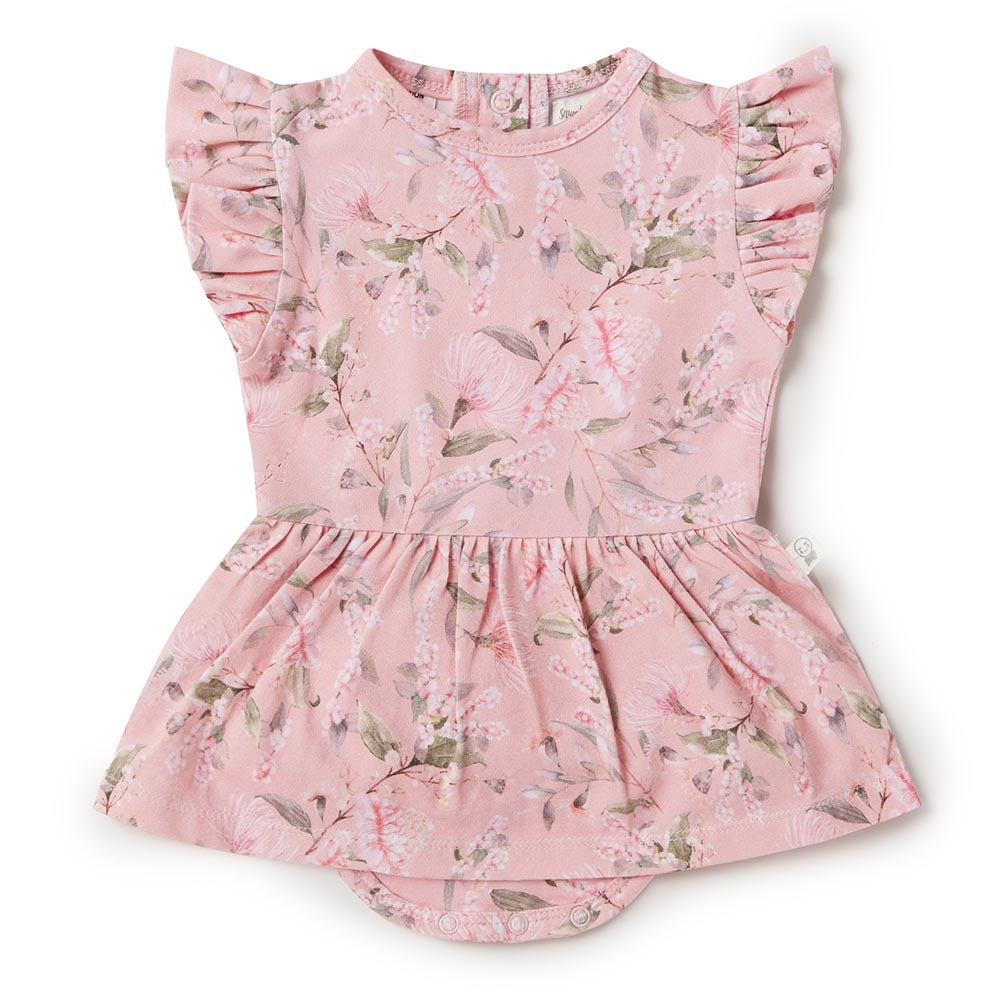 Pink Wattle Organic Dress